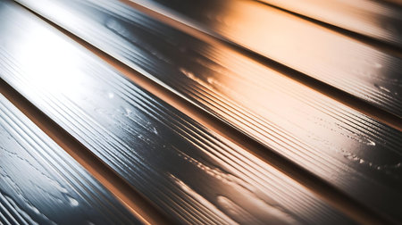 a close up of a metal surfaceの素材