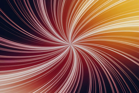 a computer screen with a spiral patternの素材