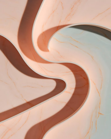 a marble background with a curved curveの素材