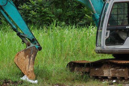 excavatorの写真素材