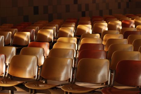 chairs inside the turf club の写真素材