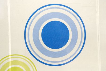 art of circles on the walls の写真素材