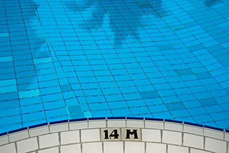 swimming pool at the hotelの写真素材