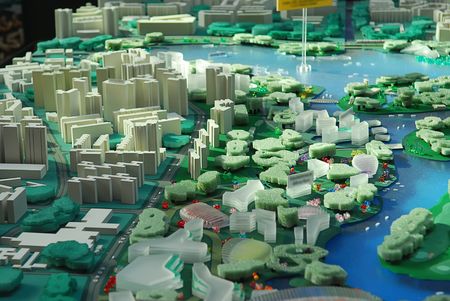 model of city development