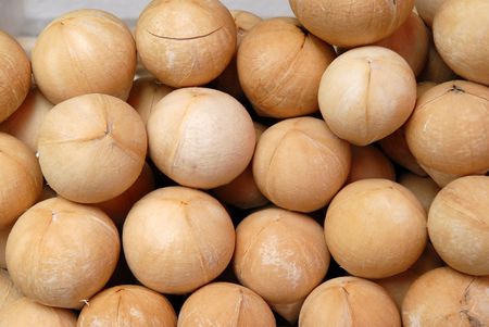 young coconut in the markets