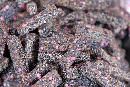 colorful sweet in the marketの写真素材