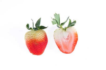strawberry isolated objectの写真素材