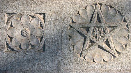Art On Stone Carvingの写真素材