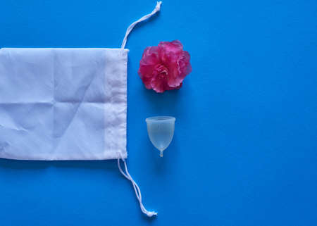 A menstrual cup is more eco-friendly than other period productsの写真素材