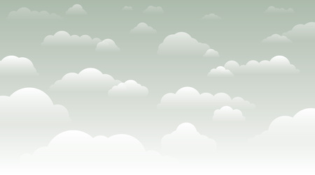 Cloudy sky backgroundのイラスト素材