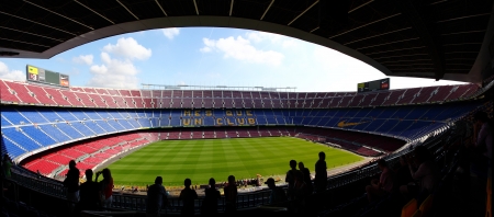 Camp Nou Stadium, Barcelonaのeditorial素材