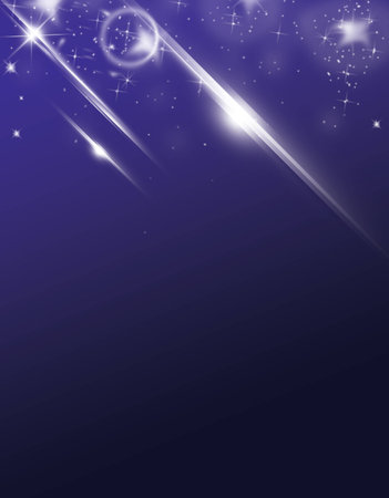 Purple star Background の写真素材