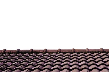 Roof  on White background