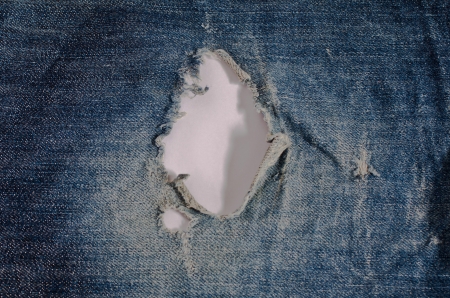 Tear jeanの写真素材