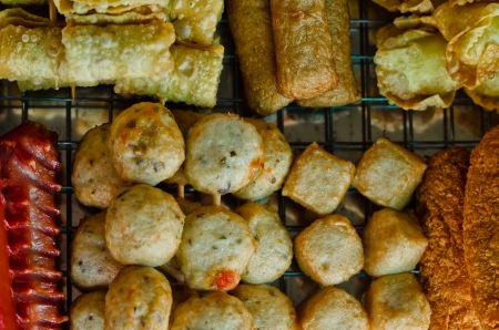 Fry meatballs 