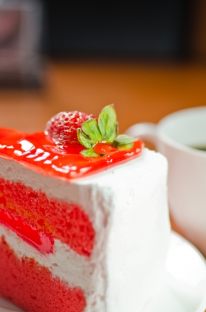 Strawberry Cakeの写真素材