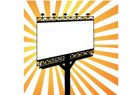 vector of Billboardのイラスト素材