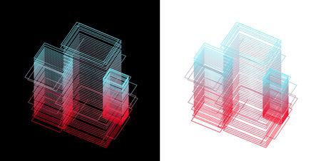 vector of graphical building