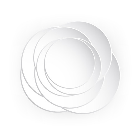 circle bannerのイラスト素材