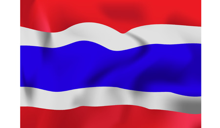 flag of thailandのイラスト素材