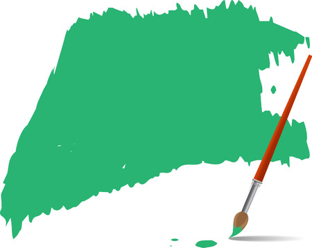 paint brushのイラスト素材