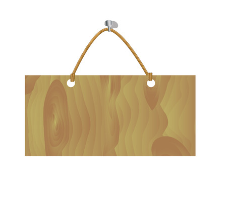 rope with labelのイラスト素材