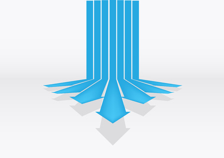 arrow backgroundのイラスト素材