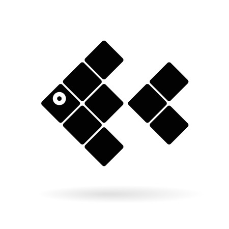 fish iconのイラスト素材