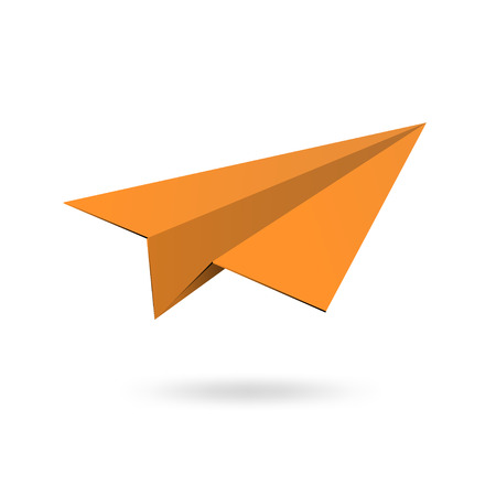 paper aircraftのイラスト素材