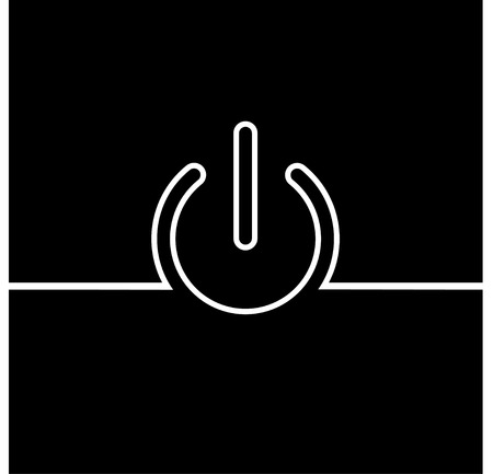 power buttonのイラスト素材