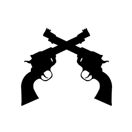 vector of gunsのイラスト素材