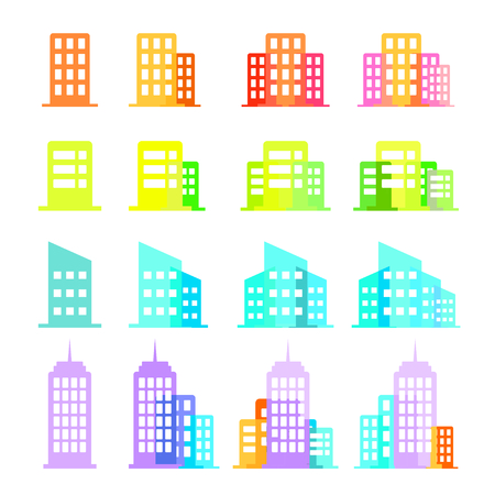office building iconのイラスト素材