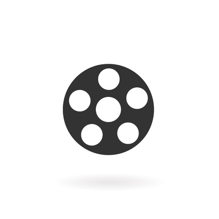 Roll film iconのイラスト素材