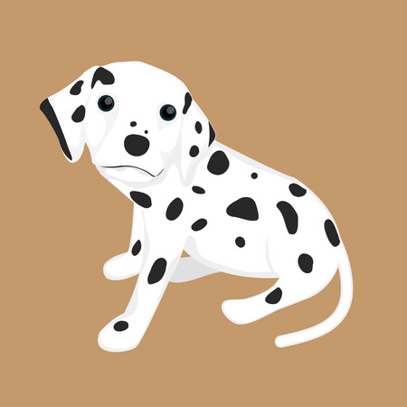 Dalmatianのイラスト素材