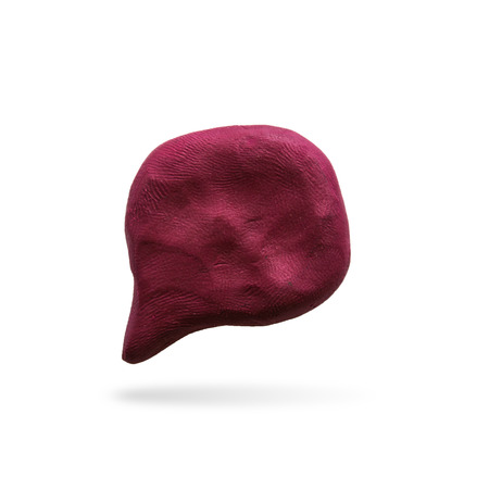 callout icon modelling clayの写真素材