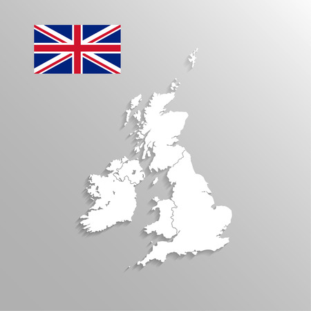 England Mapのイラスト素材