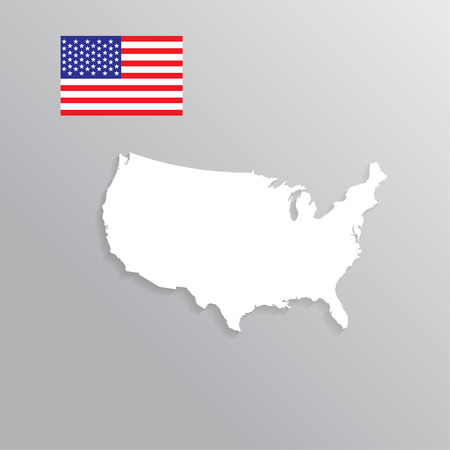 United States Mapのイラスト素材