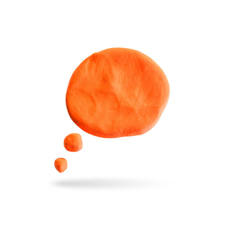 callout icon modelling clayの写真素材