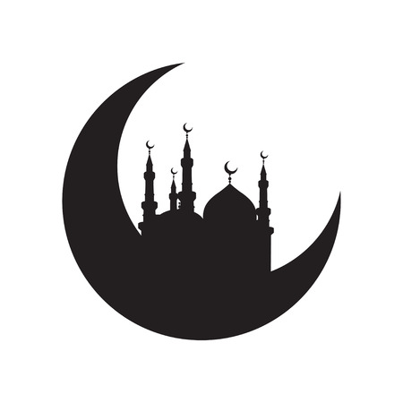 mosque iconのイラスト素材