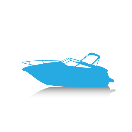 speedboat vectorのイラスト素材