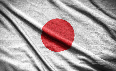 japan flagの写真素材