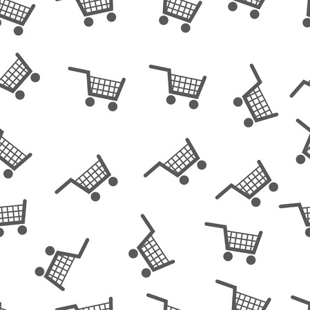 cart  background seamlessのイラスト素材