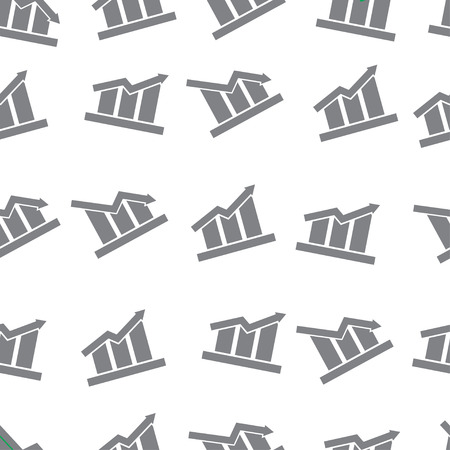 bar graph iconのイラスト素材