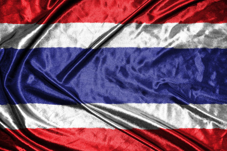 thailand flagの写真素材
