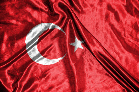 turkey flagの写真素材