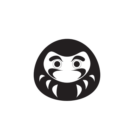 Daruma dolls vectorのイラスト素材