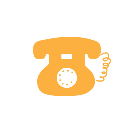 telephone vectorのイラスト素材