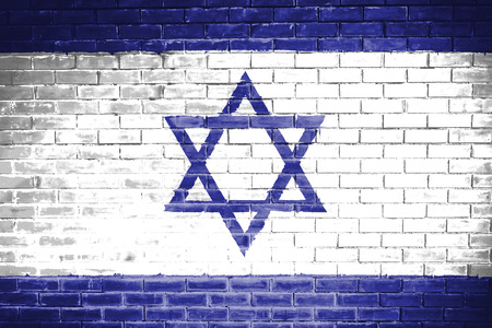 israel flagの写真素材