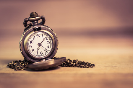pocket   watch ,selective focus