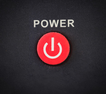 power buttonの写真素材
